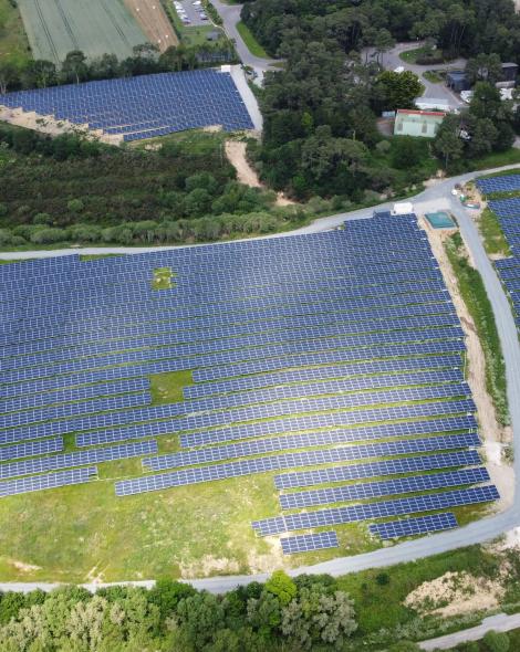 centrale solaire Guignen